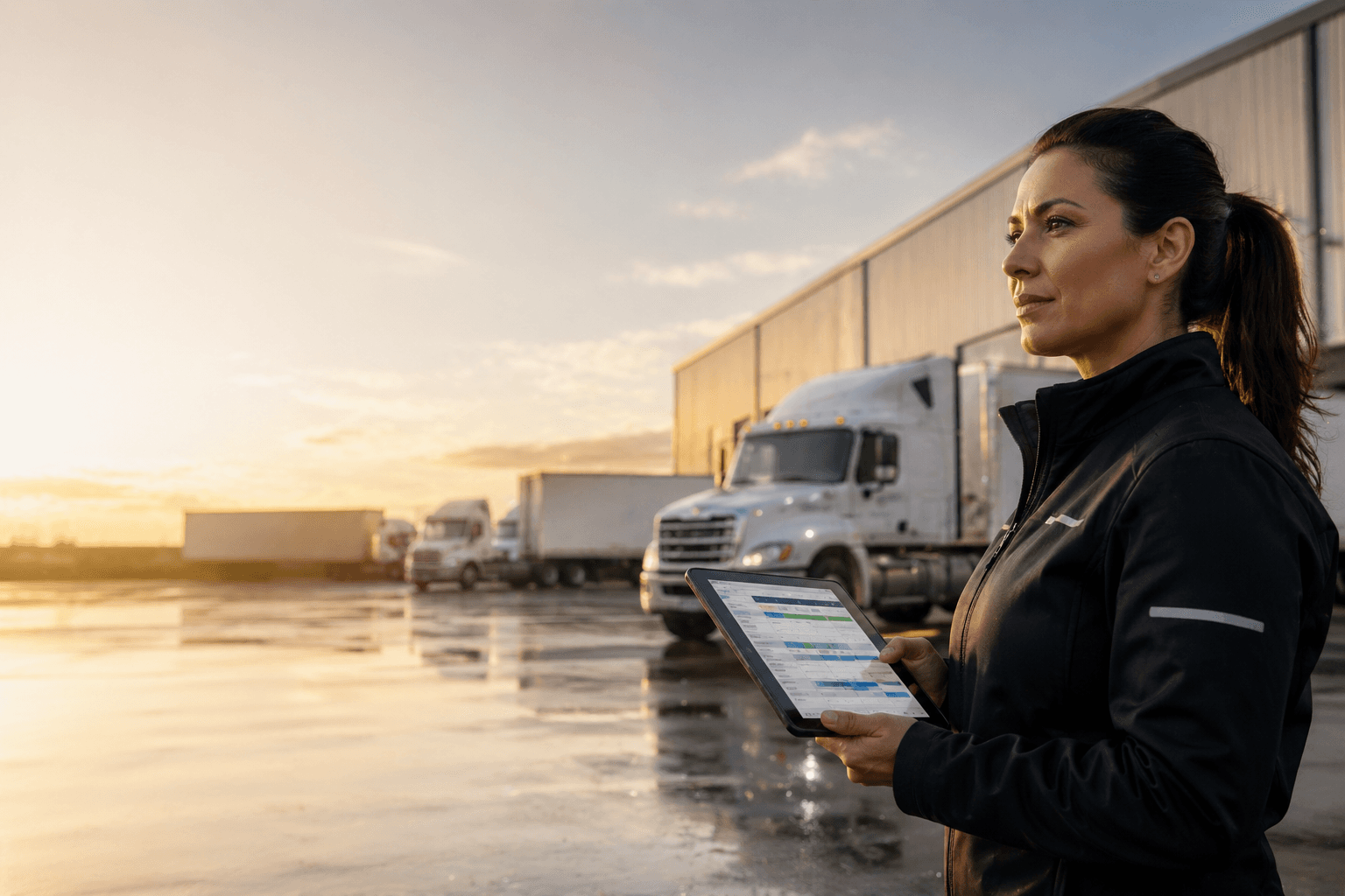 Enterprise private fleet control center with unified operations across yards and branches